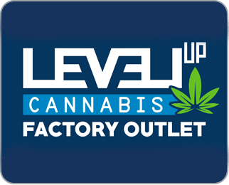 Level Up Cannabis Factory Outlet logo