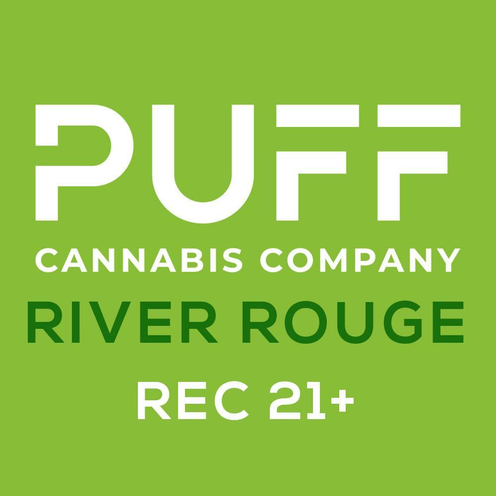 Puff Cannabis Company- River Rouge logo