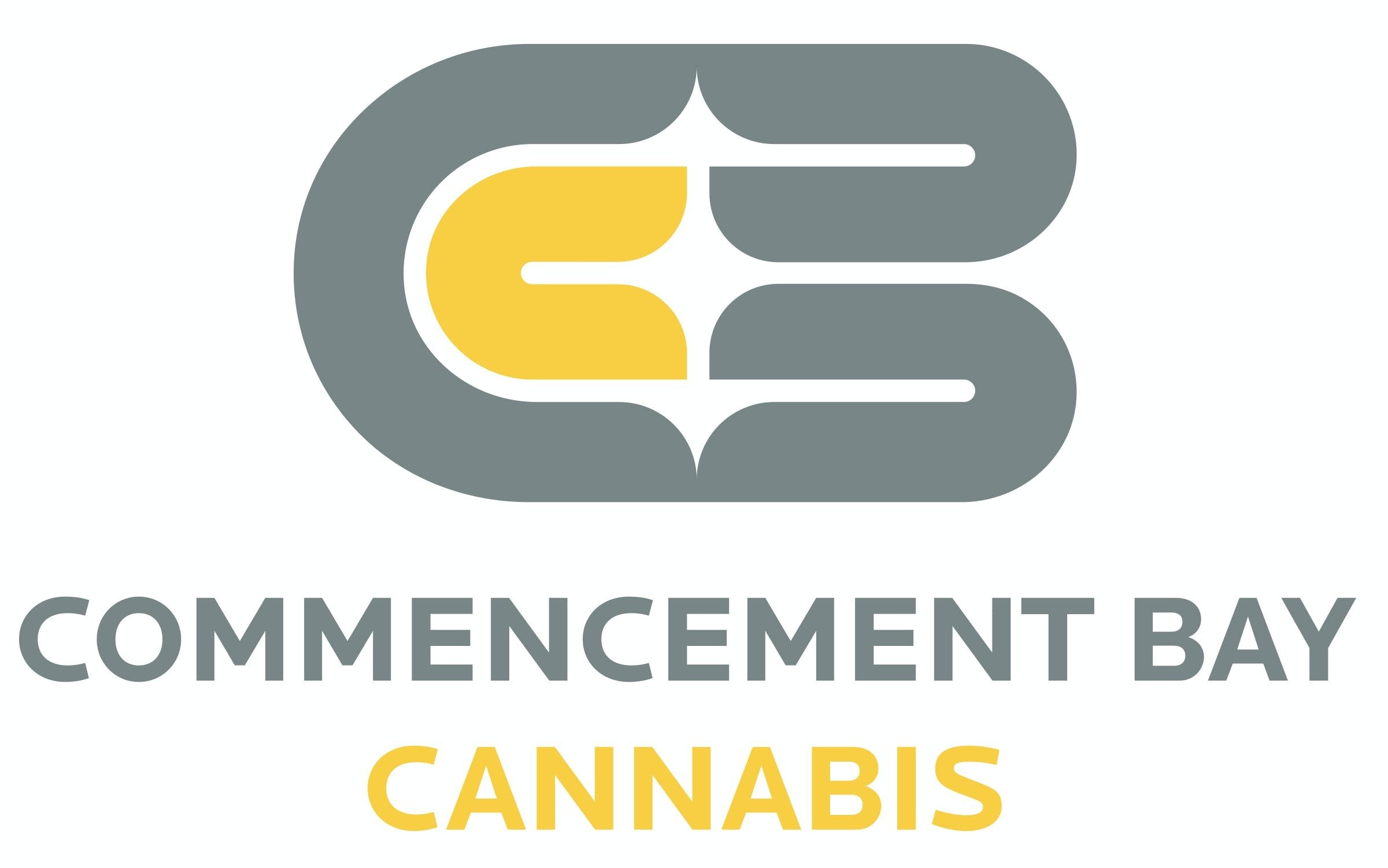 Commencement Bay Cannabis - Yellow-logo