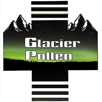 Glacier pollen logo