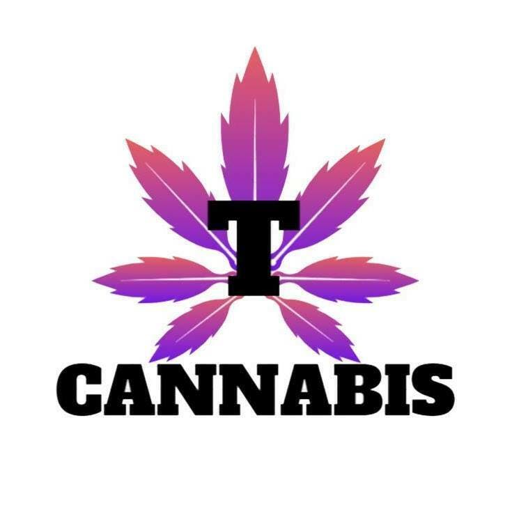 T CANNABIS logo