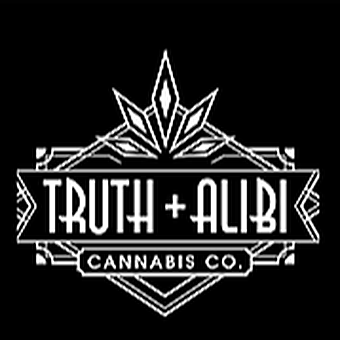 Truth + Alibi Cannabis Co. logo