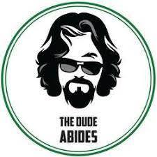 The Dude Abides Constantine logo