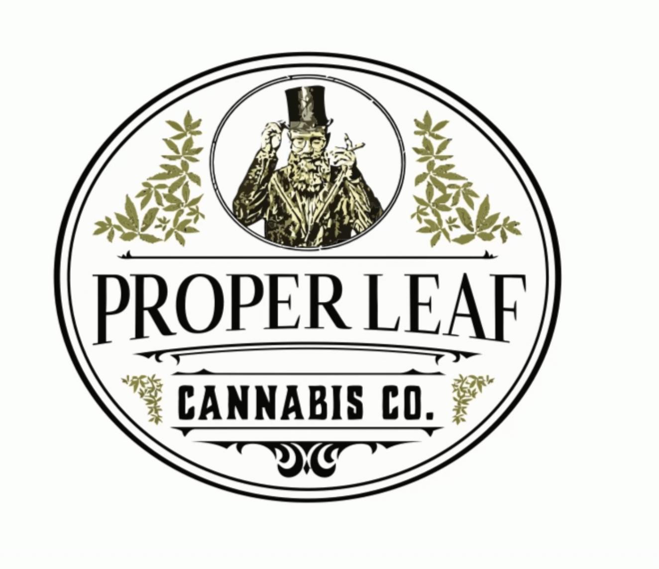 Proper Leaf Cannabis Co. logo