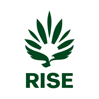 RISE Medical Marijuana Dispensary Cranberry logo