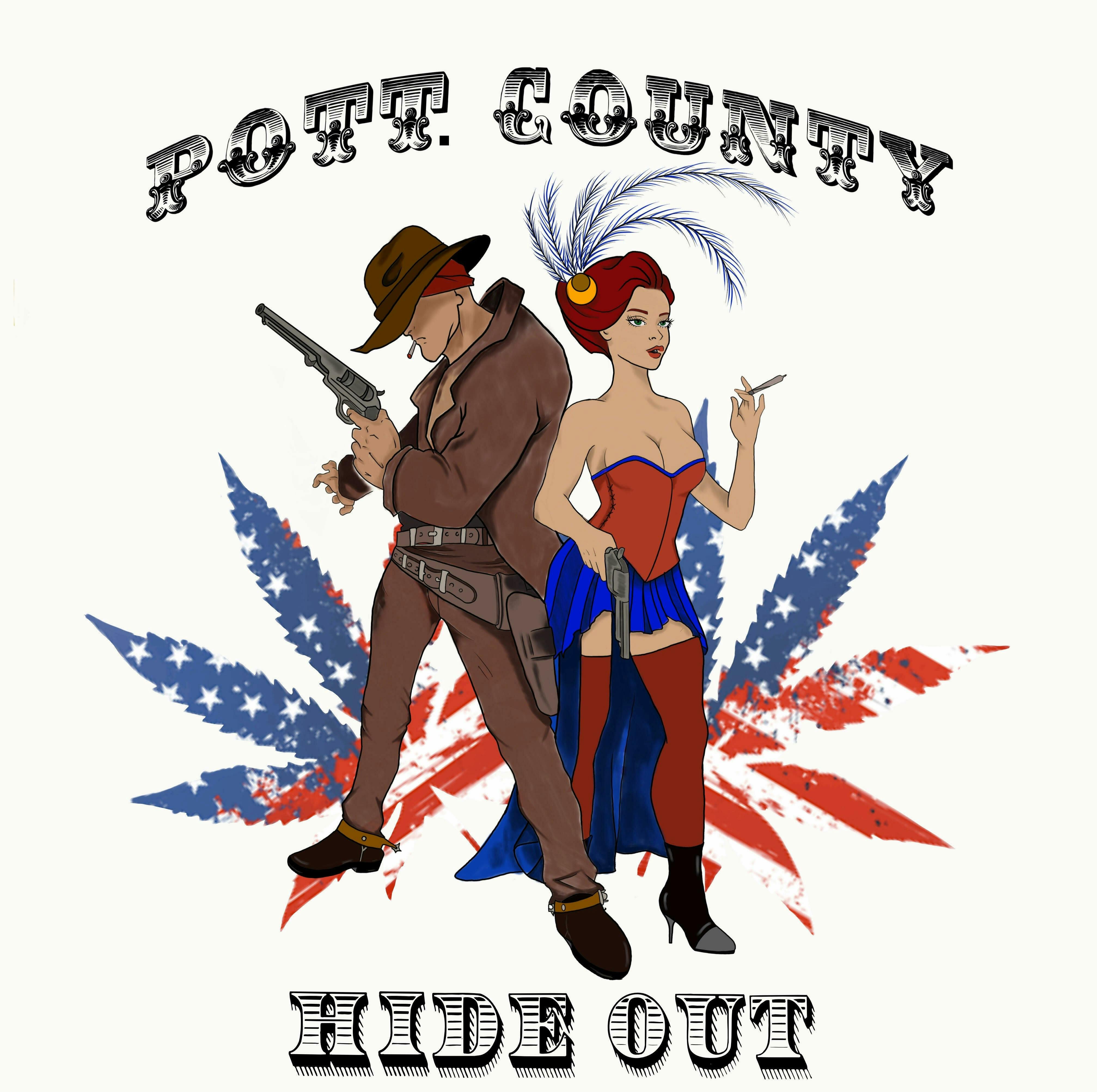 Pott County Hide-Out logo