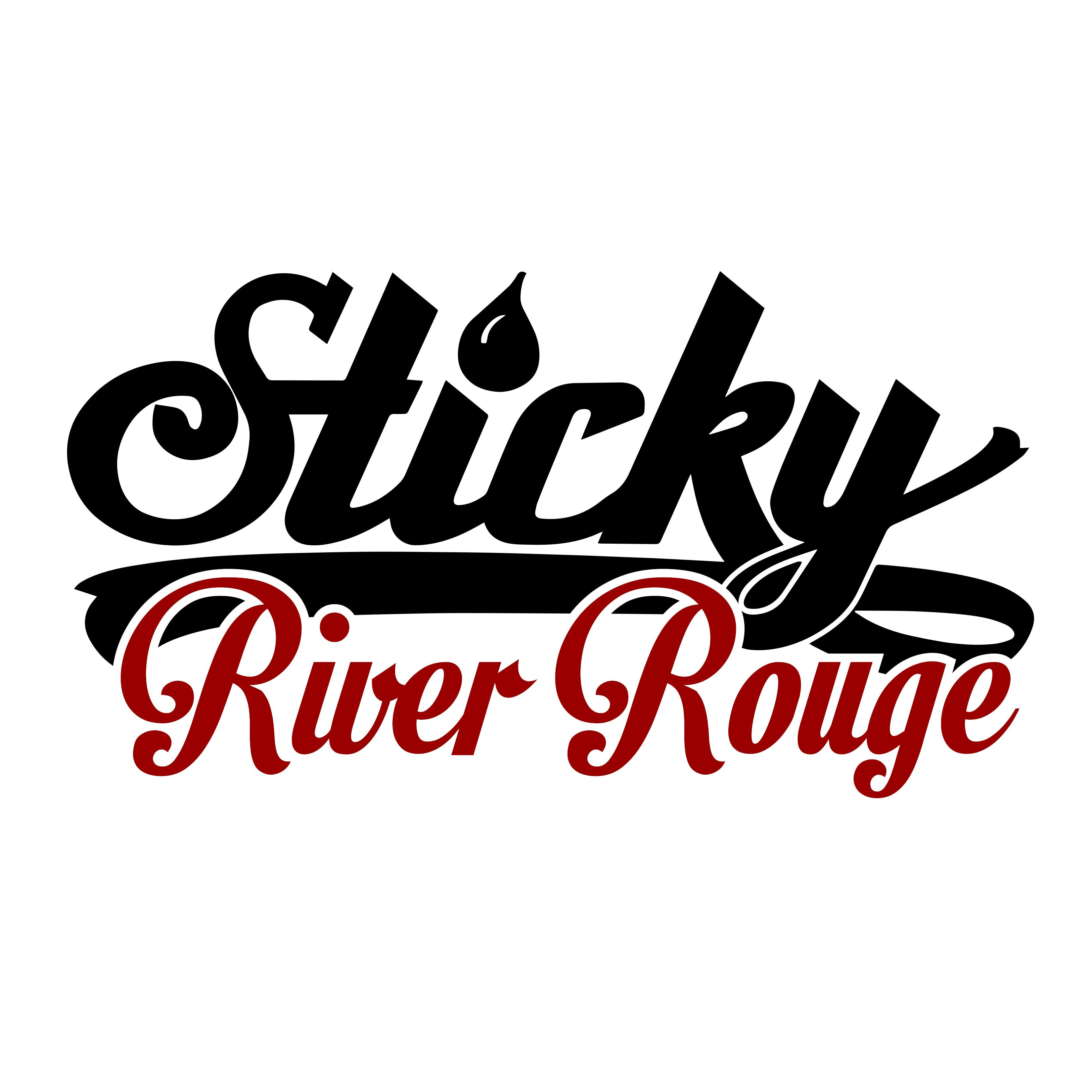 Sticky River Rouge Recreational Marijuana Dispensary logo