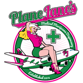 Plane Jane's Dispensary logo