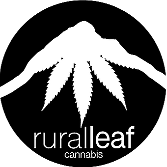 rural leaf cannabis logo