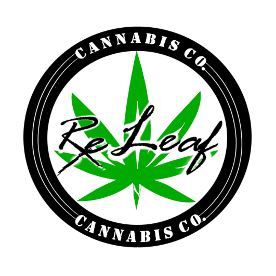 Releaf Cannabis Co. logo
