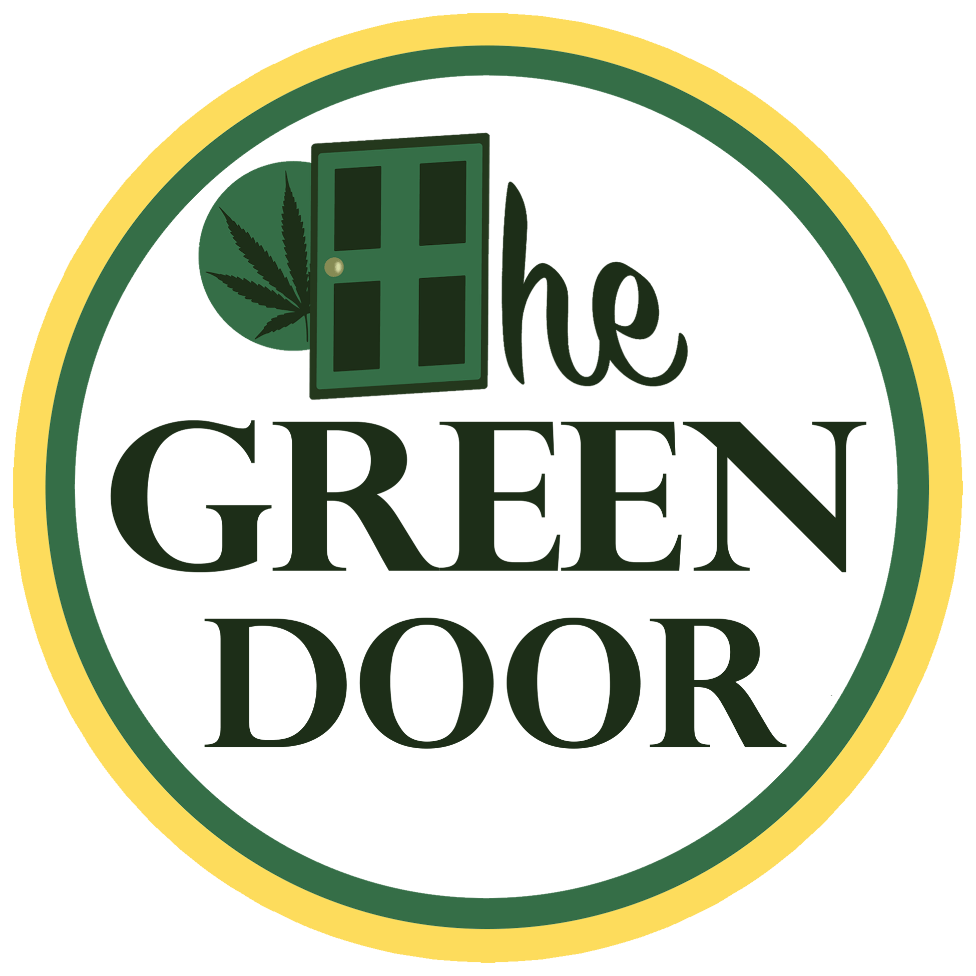 The Green Door - Pleasant Plains logo