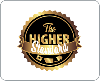 The Higher Standard logo