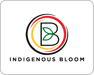 Indigenous Bloom | White Rock logo