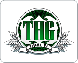 The Herbal Gardens (THG) logo