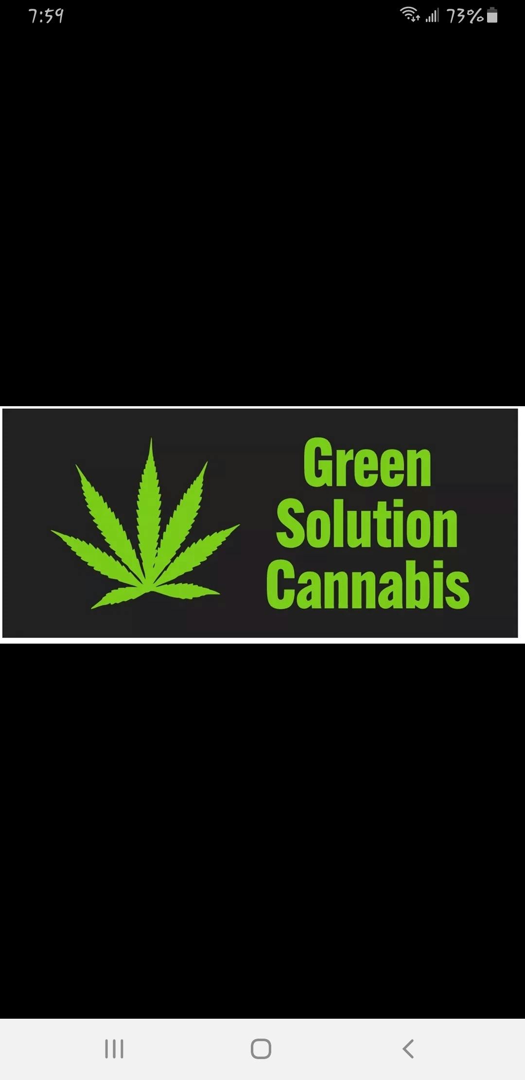 Green Solution Cannabis Barrhead logo