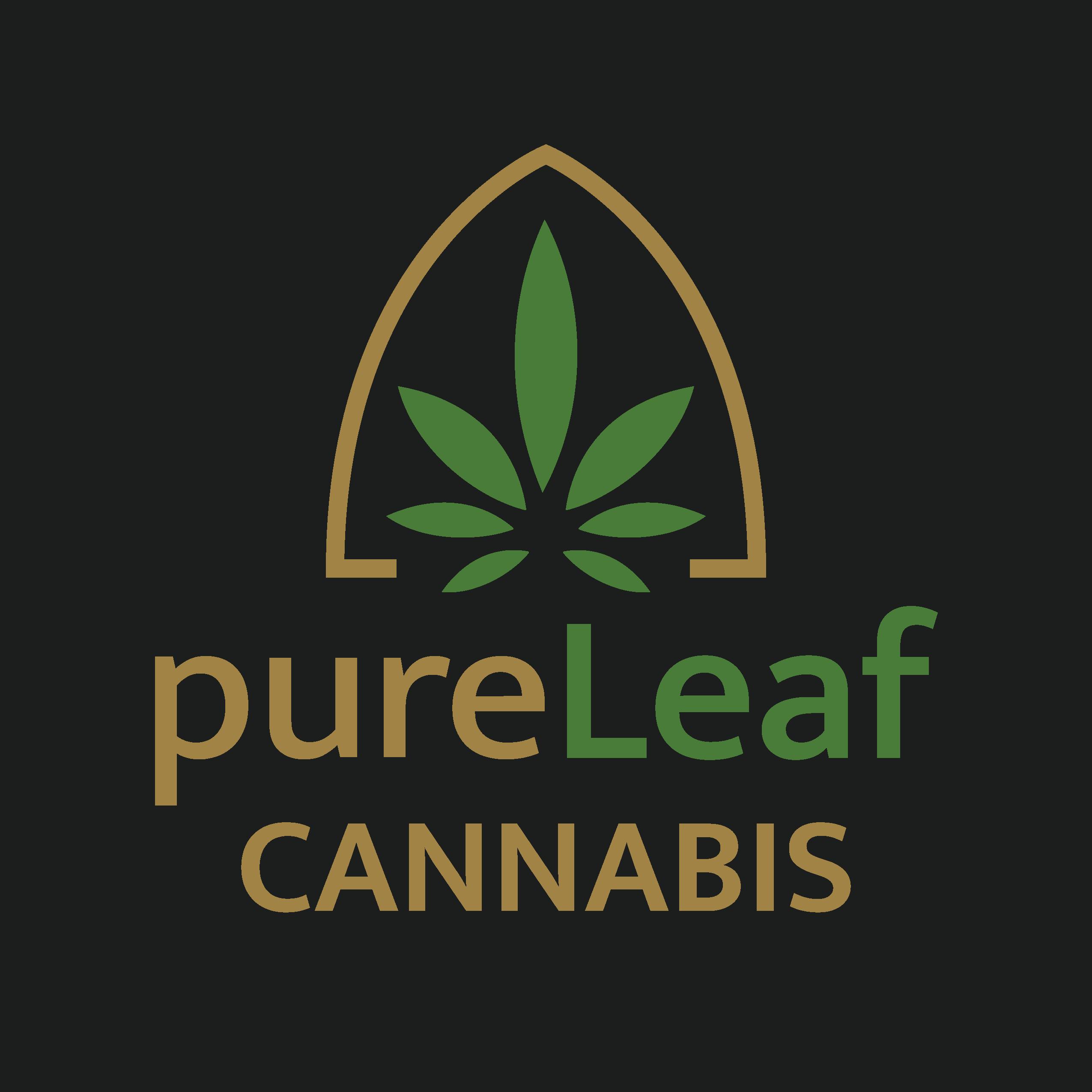 pureLeaf Cannabis logo