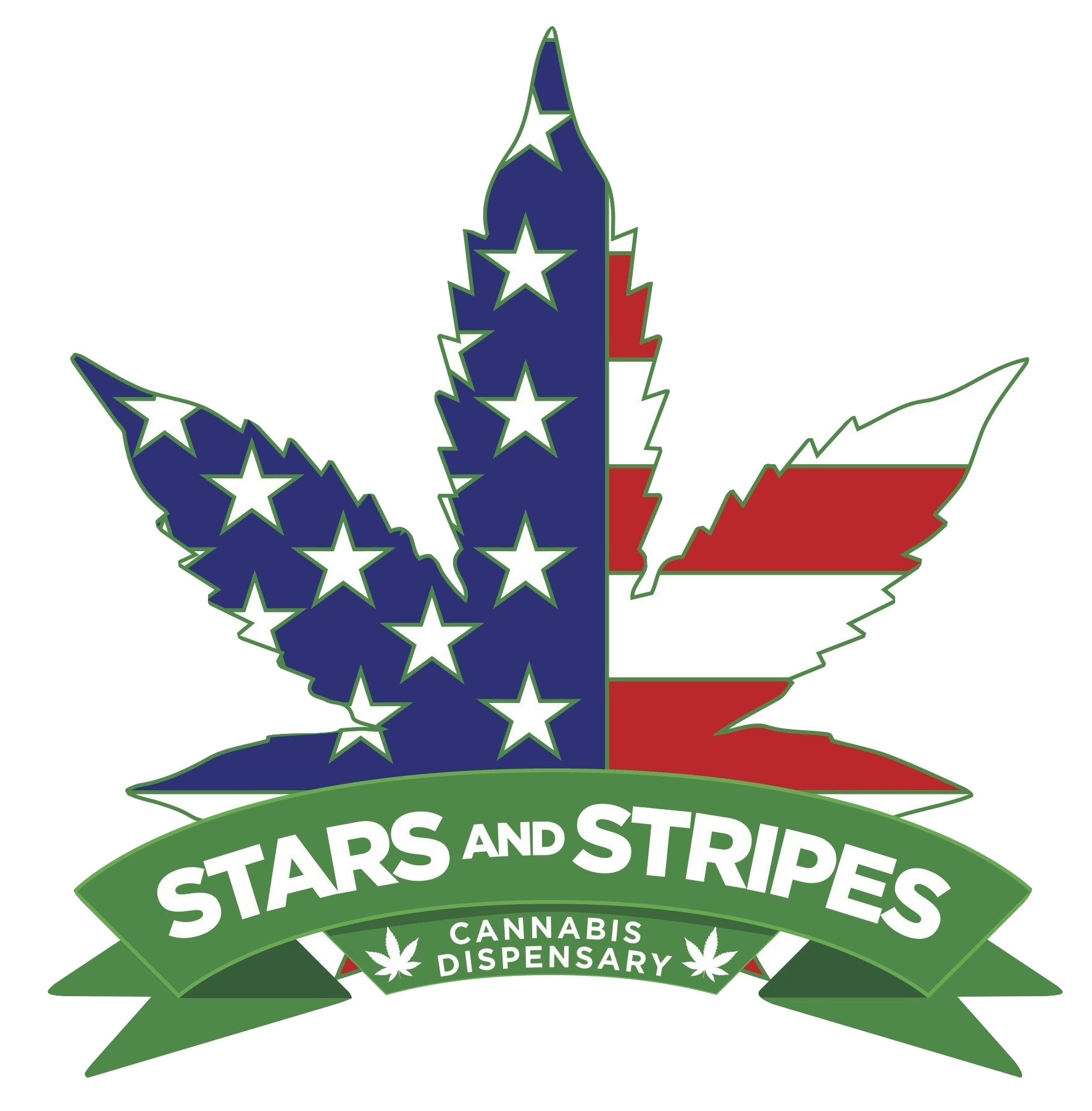 Stars and Stripes Dispensary - S Western logo