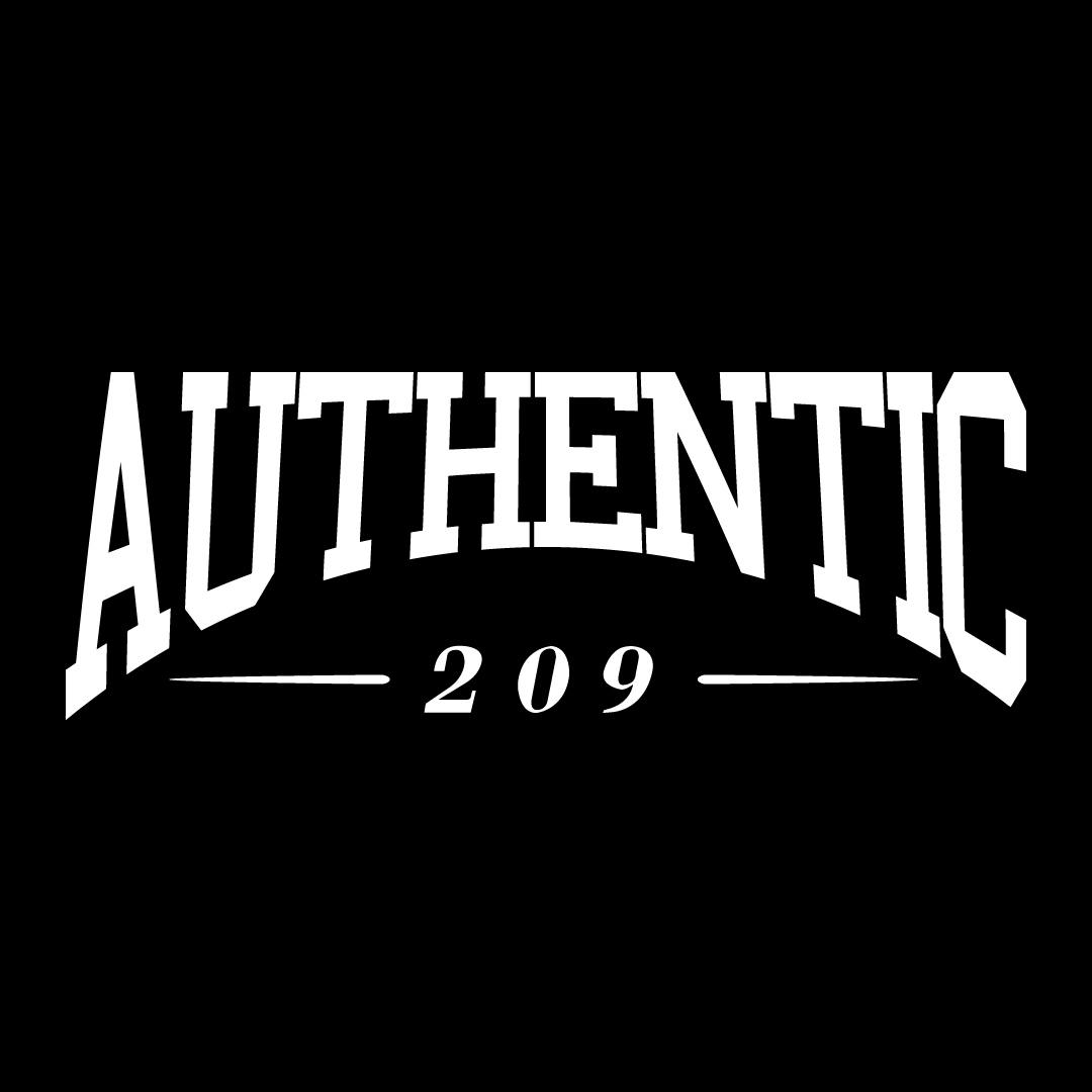 Authentic 209 logo