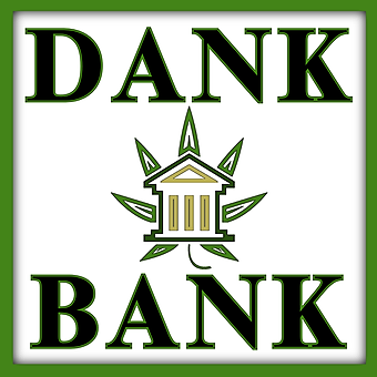 Dank Bank Recreational Cannabis Dispensary logo