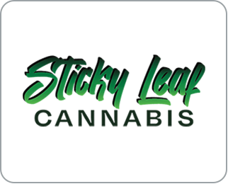 Sticky Leaf Cannabis Shop logo