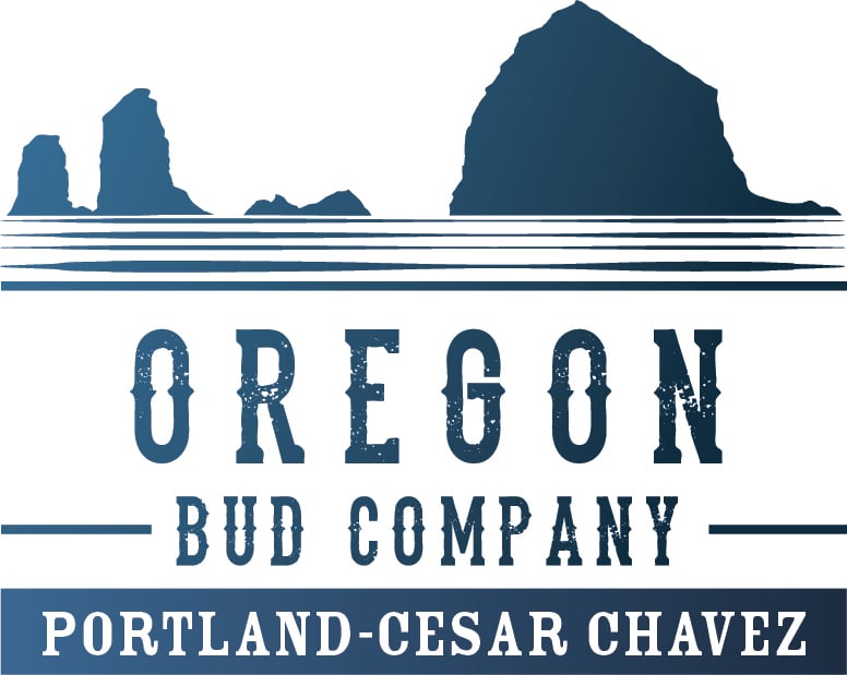 Oregon Bud Company Recreational Marijuana Dispensary - Cesar Chavez logo
