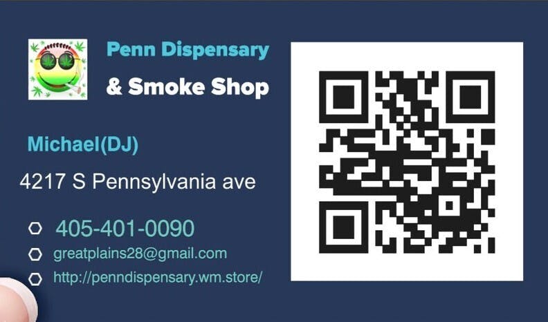 Penn Dispensary and smoke shop logo