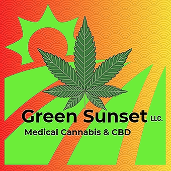 Green Sunset LLC. Dispensary logo
