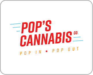 Pop's Cannabis Co. New Liskeard logo
