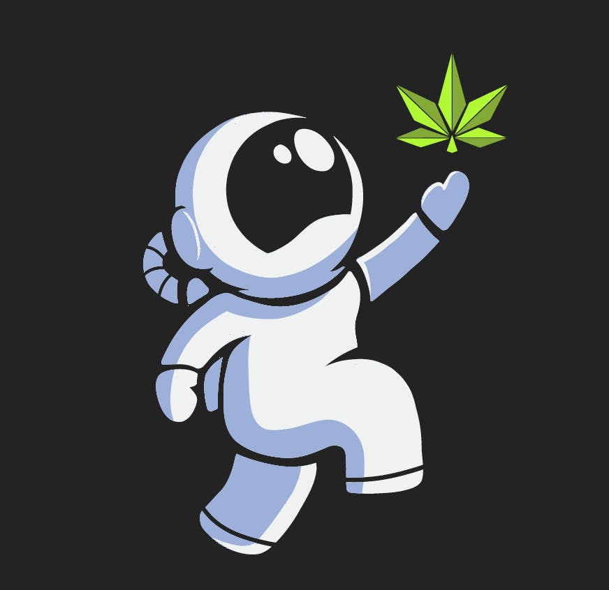 MOONWLKR CANNABIS logo