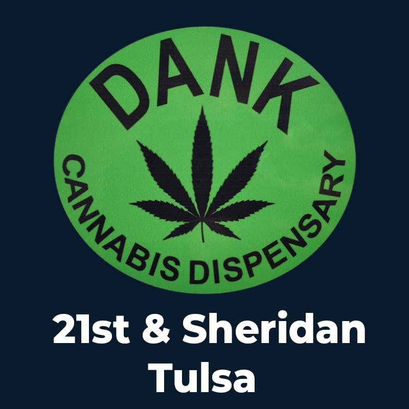 Dank Cannabis Dispensary 21st logo