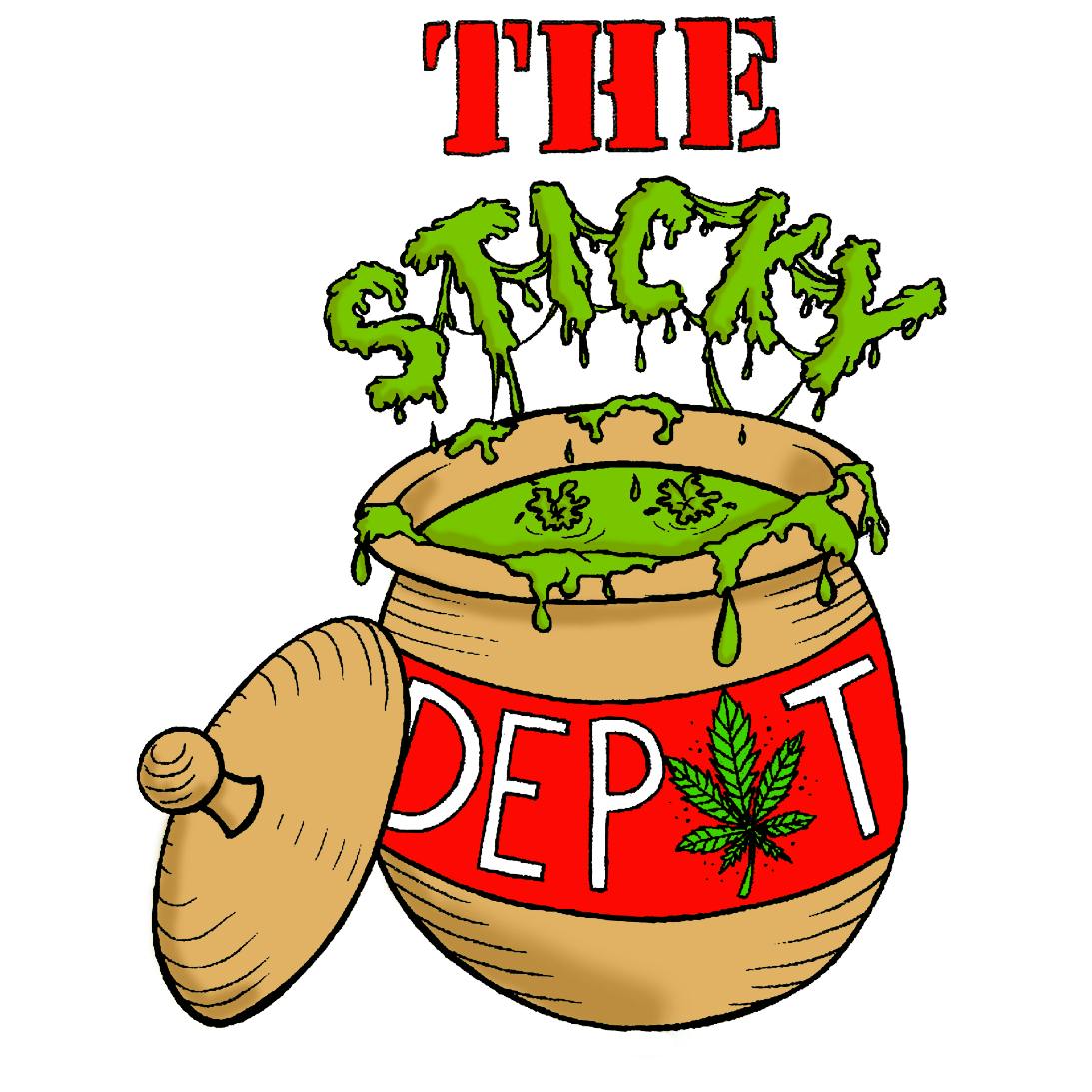 The Sticky Depot - Medical Marijuana Dispensary logo