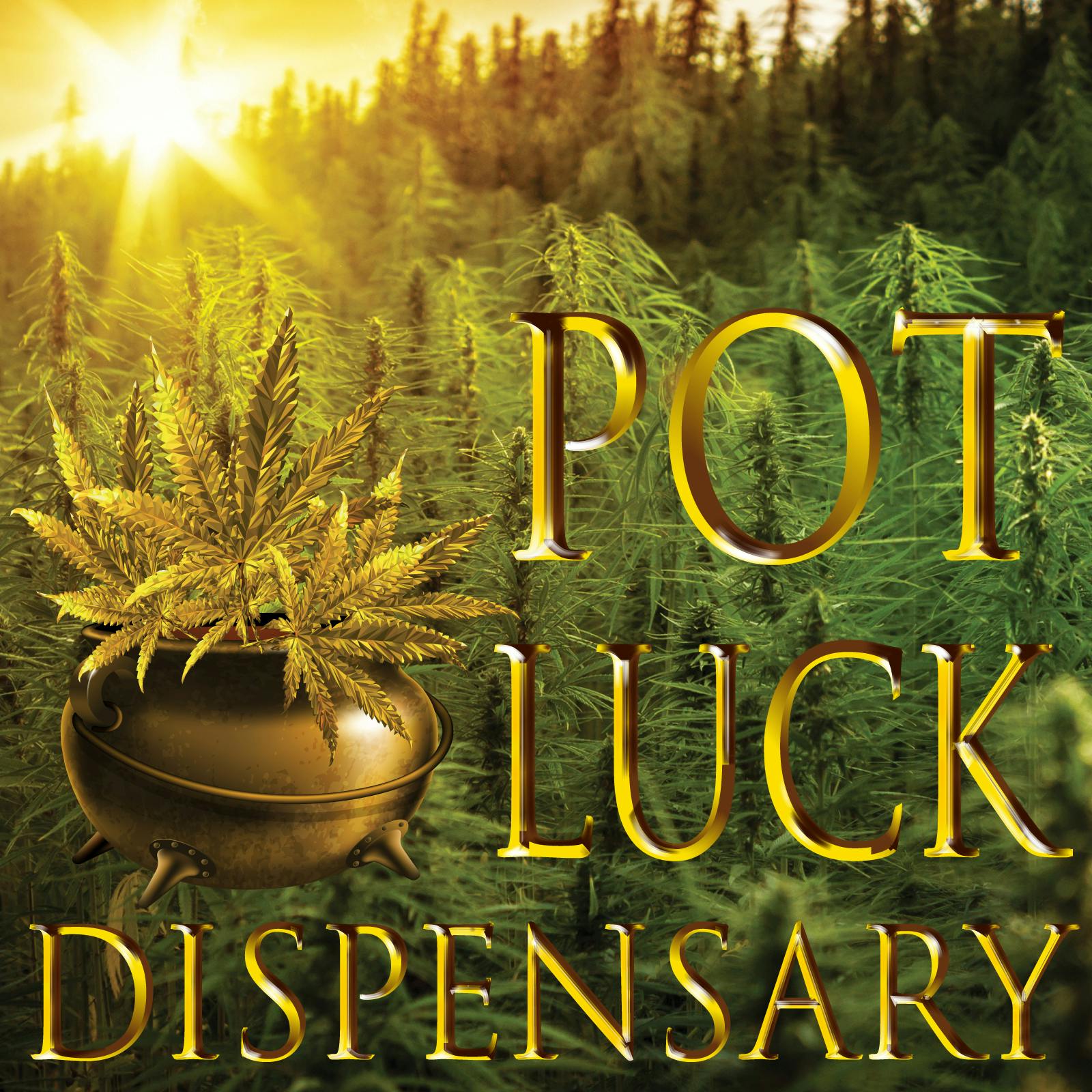 Pot Luck Dispensary - Lawton logo
