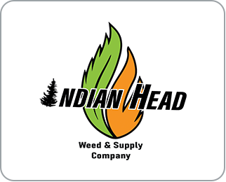 Indian head weed and supply company logo