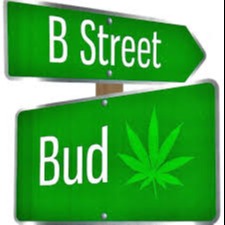 B Street Bud Grand Coulee logo