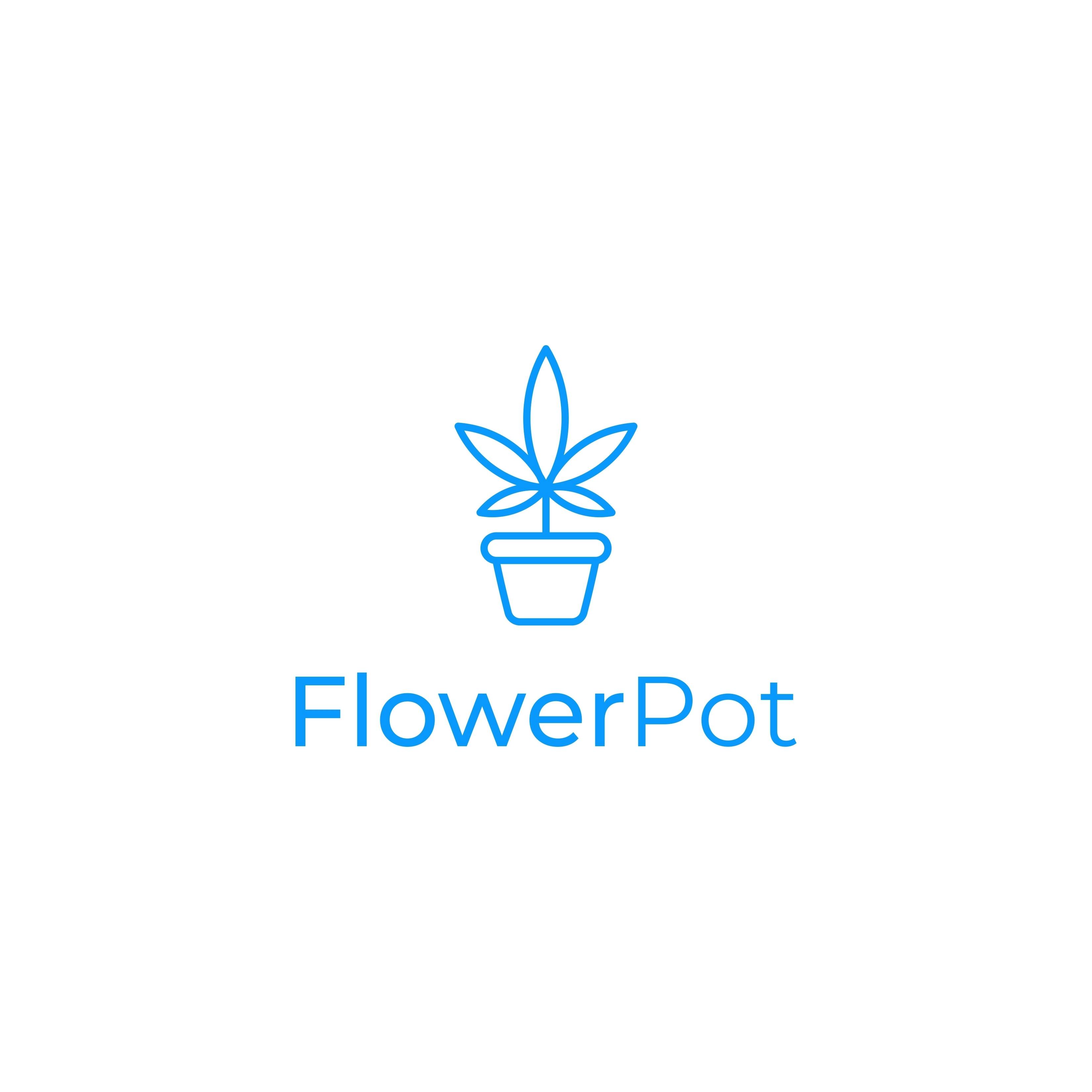 Flower Pot - Cannabis store logo