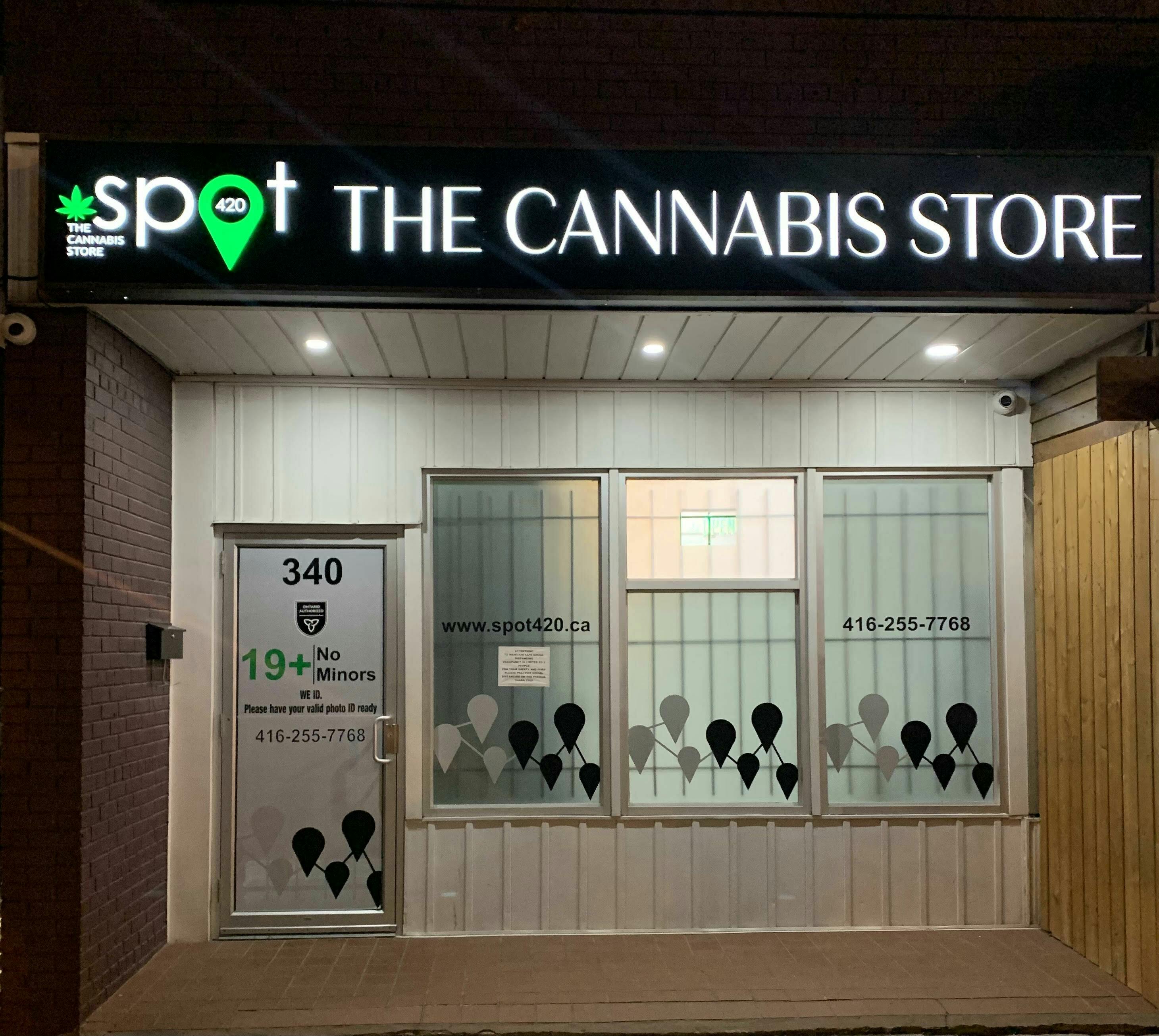 Spot420 The Cannabis Store logo